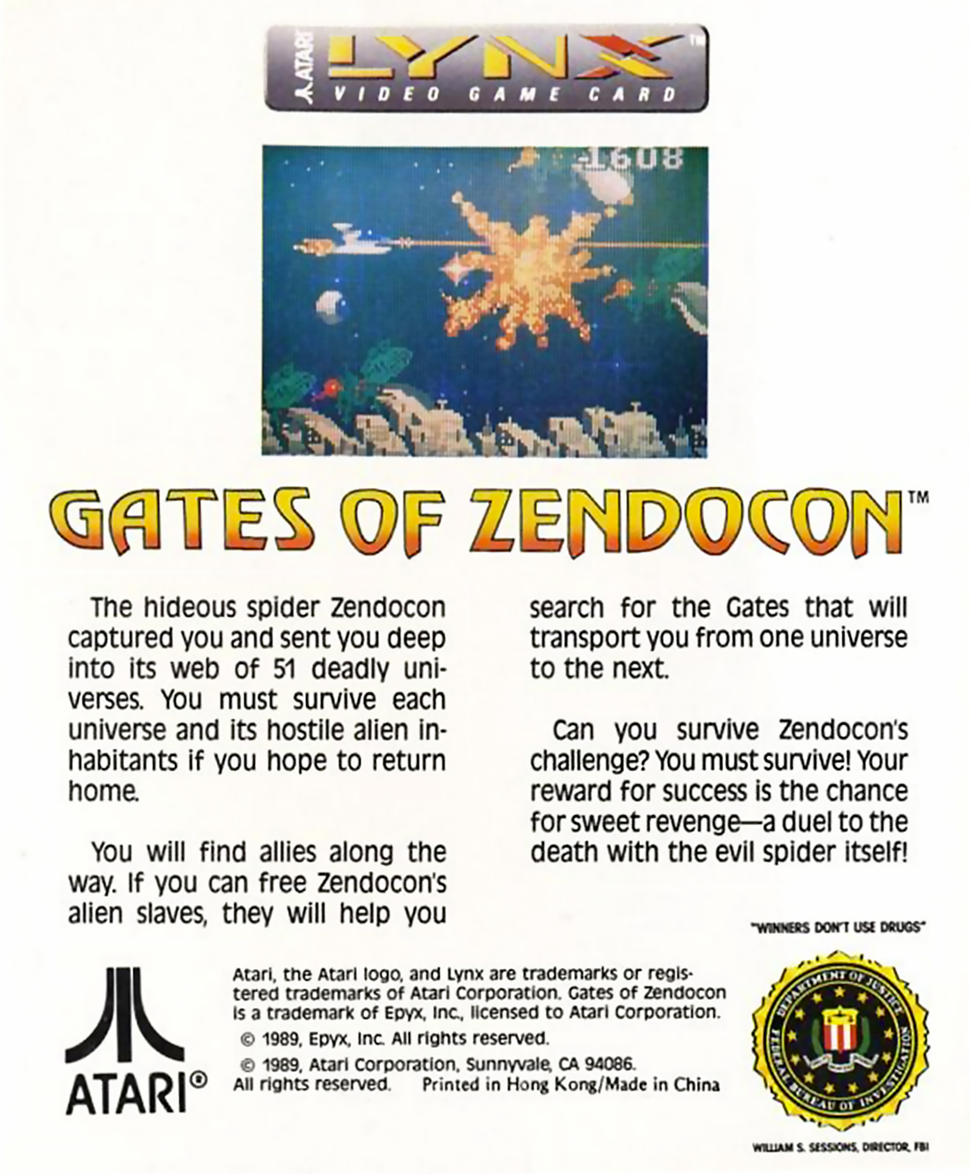 Gates of Zendocon (Lynx) Gaming Zone []