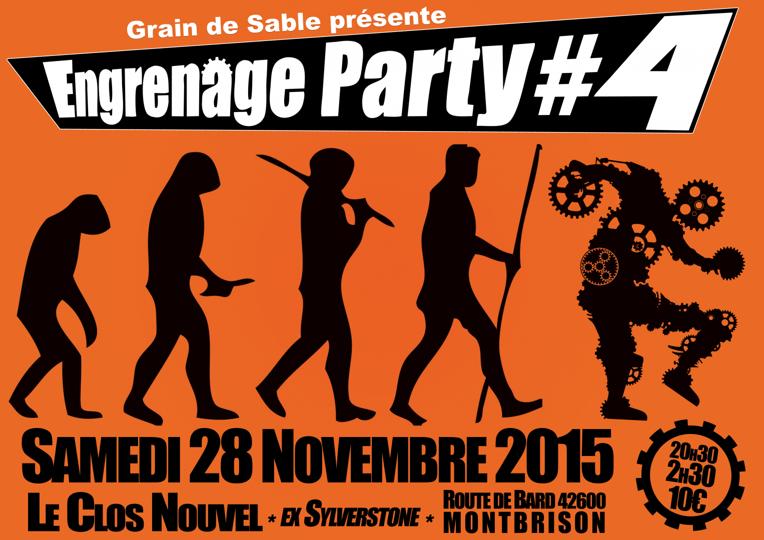 Engrenage Party, Grain de Sable